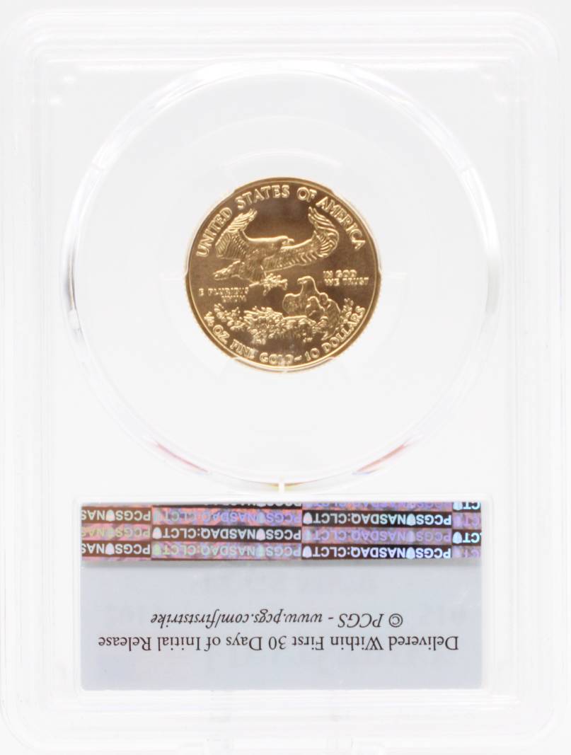 2019 PCGS MS70 $10 Gold American Eagle First Strike